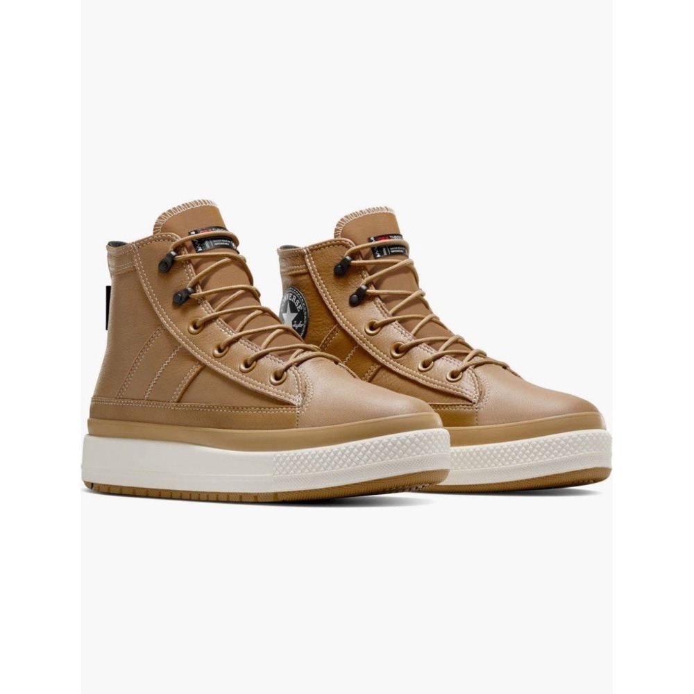 Converse Chuck Taylor All Star CTAS Equip WP Hi Toadstool Tan  WATERPROOF M 10.5